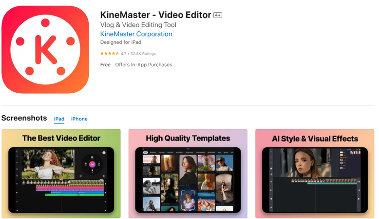 KineMaster photo video maker app