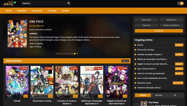 KissCartoon alternative GoGoAnime