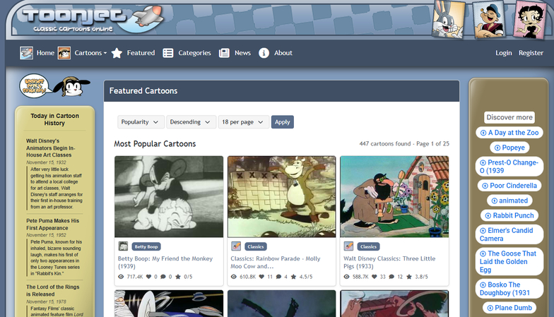 KissCartoon alternative ToonJet