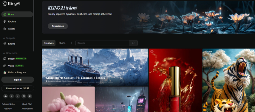 Kling AI new Chinese best AI Video Generator