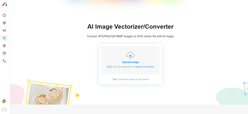 LogoAI image vectorizer