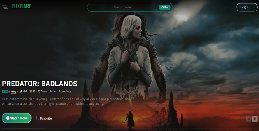 LookMovie2to alternative FlixFlare