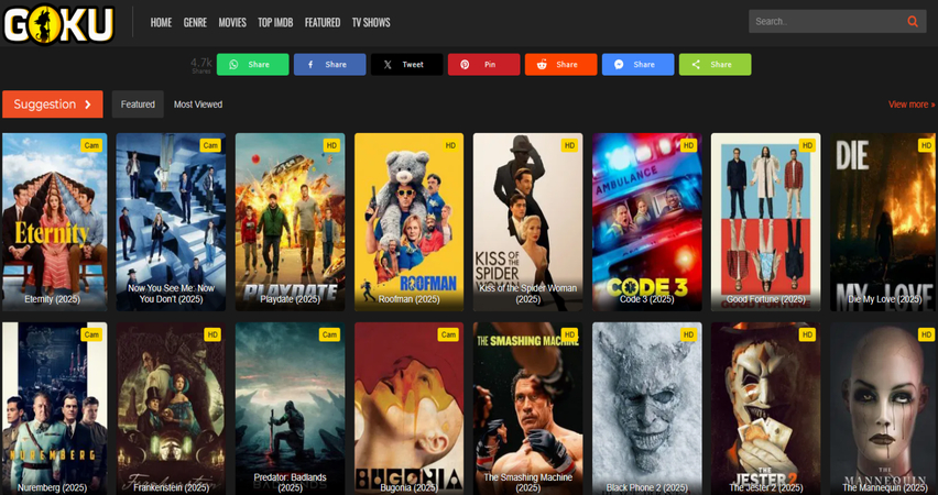 LookMovie2to alternative Goku