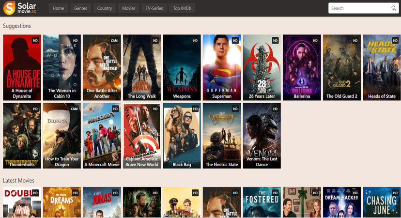 LookMovie2to alternative SolarMovie