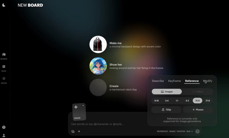 Luma Labs Happy New Year video generator