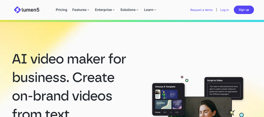 lumen5 video creation tool