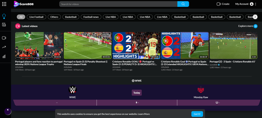 TotalSportek similar site Score808