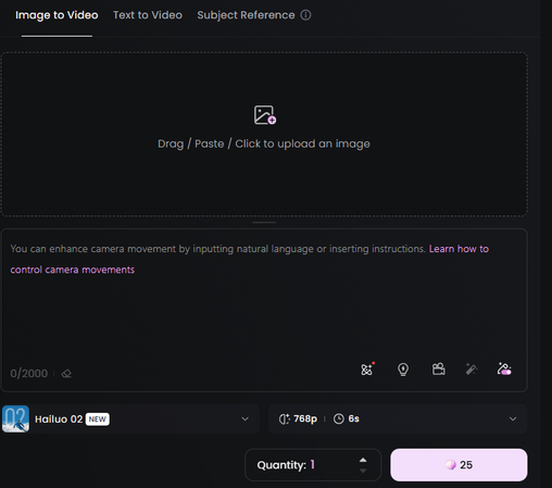 Minimax Image to Video Generator