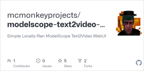 modelscope text2video