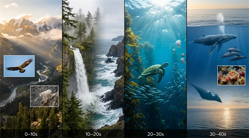 AI video montage ideas