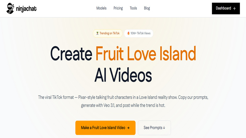 ninjachat fruit love island homepage