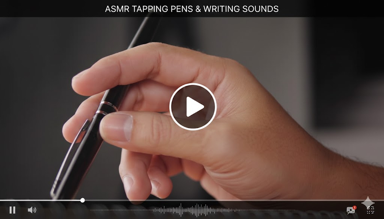 pen and pencil asmr