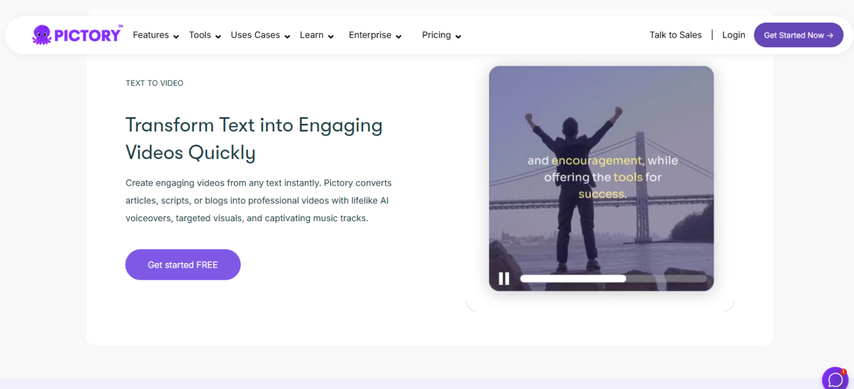 Pictory AI Text to Video Tool