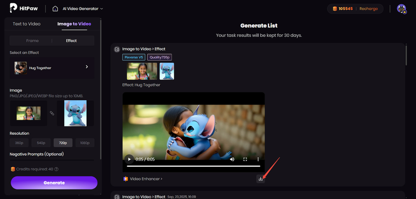 save personalized ai video