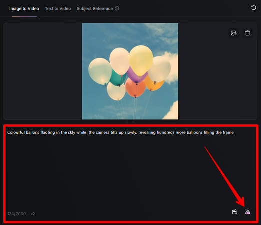 Prompt to Control Camera Movement in Image-to-Video Generation