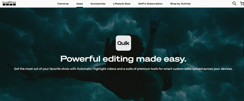 Quik TikTok clip maker