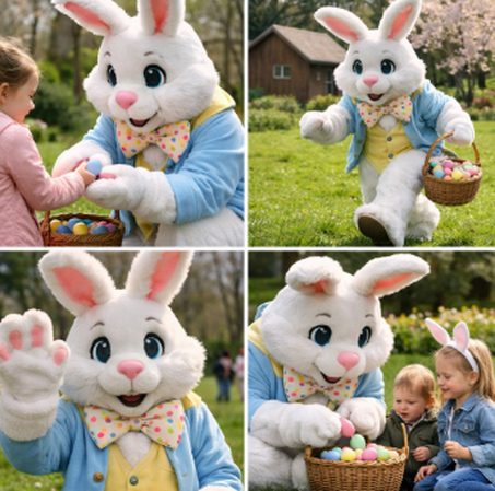 real-lift easter bunny videos