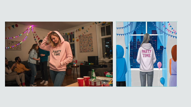 Recrafted image generation in Recraft AI