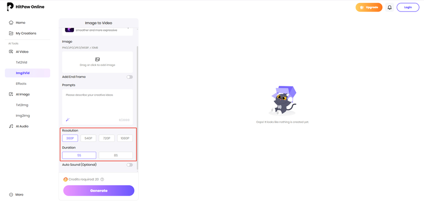 set duration and effects