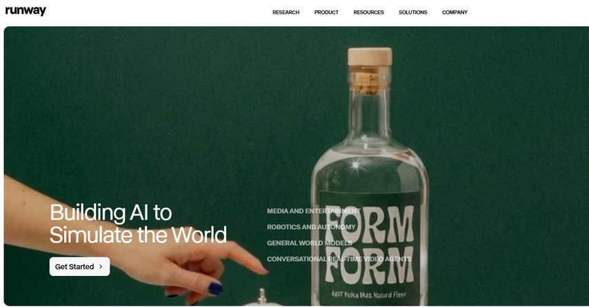 Runway ML AI video generator