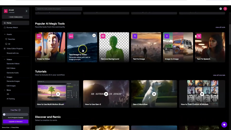 runway ml image to video