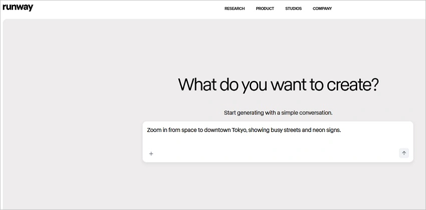 runway ml create earth zoom in video