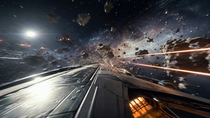 sci fi action sequence prompt