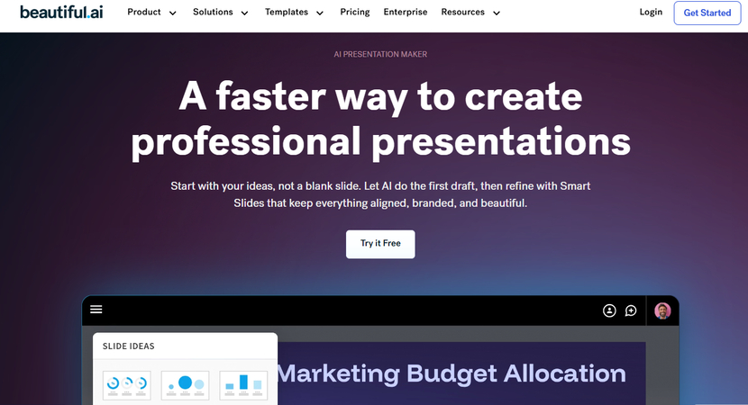SlidesGo alternative Beautiful AI