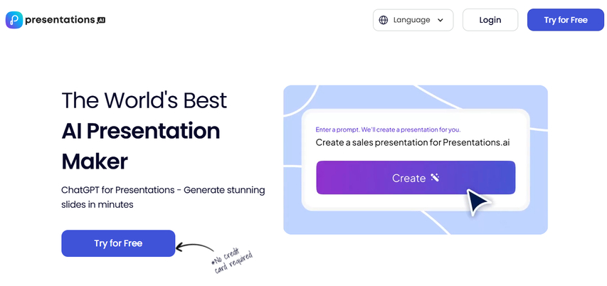 SlidesGo alternative Presentations AI