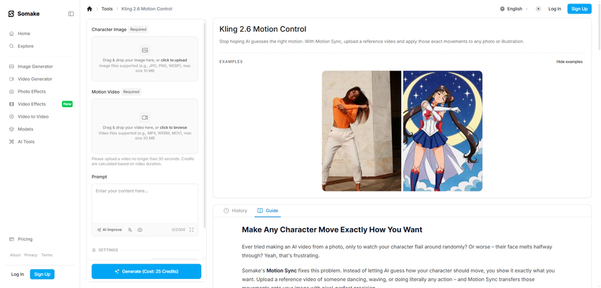 Somake Motion Controller