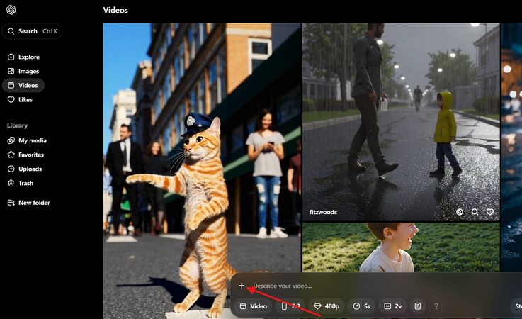 Sora 2 Image to Video generator