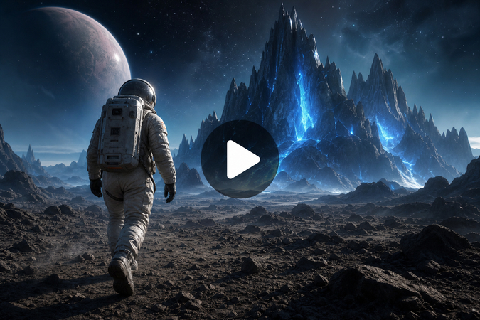 prompt de exploração espacial