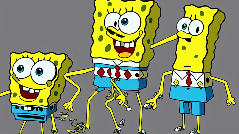 what are spongebob ai prompts for video creation