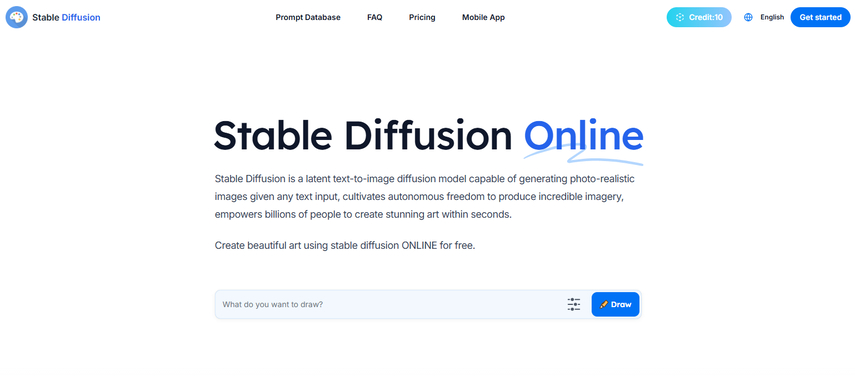 Stable Diffusion Text to Image Generator