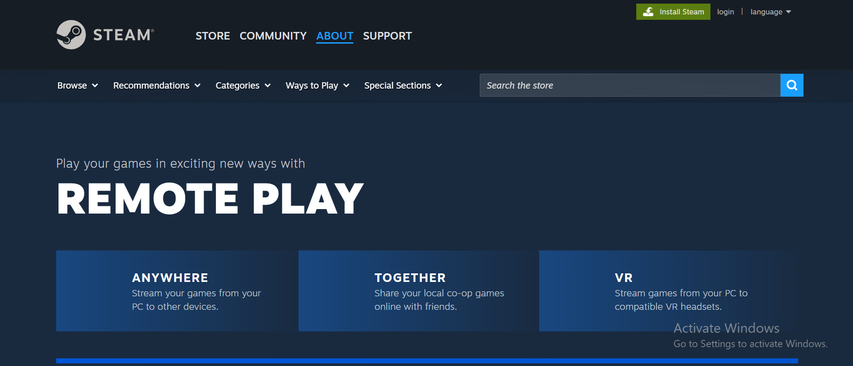 play games together across distance