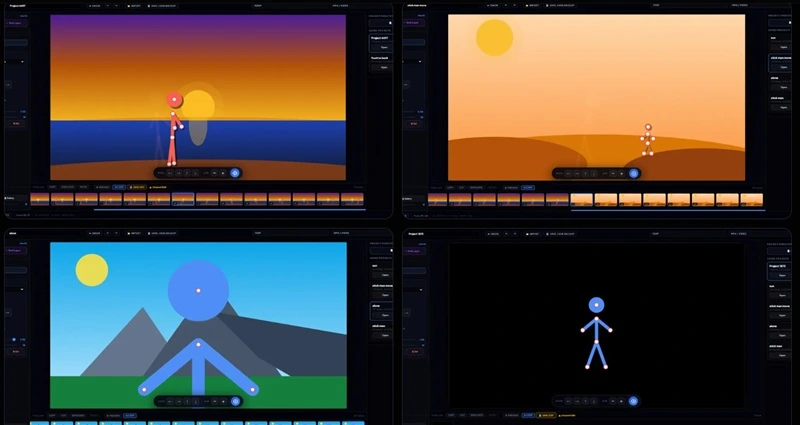 stickstudiopro classic stick figure animation