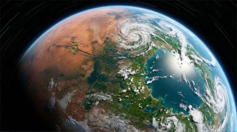 Terraforming Mars Time-Lapsed Video