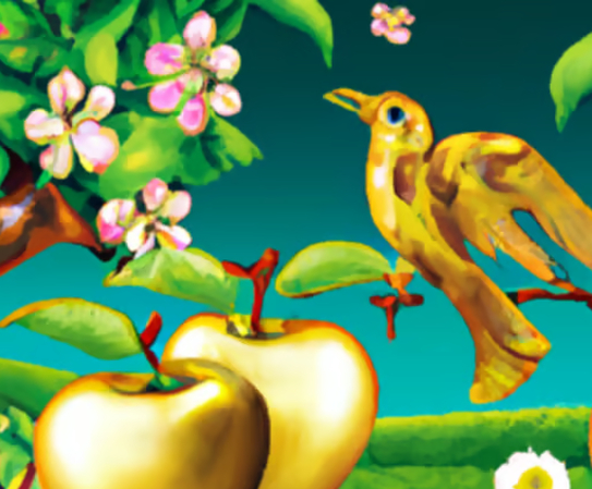 The Golden Bird bedtime story for girlfriend