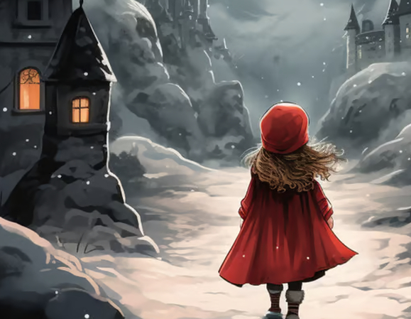 The Runaway Princess of Winter Sleep Town bedtime story for girlfriend