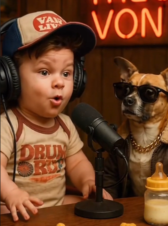 Theo Von AI baby video on TikTok
