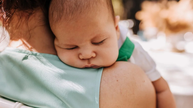 Training baby to sleep anywhere