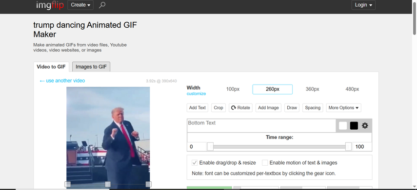 فيديو رقص ترامب