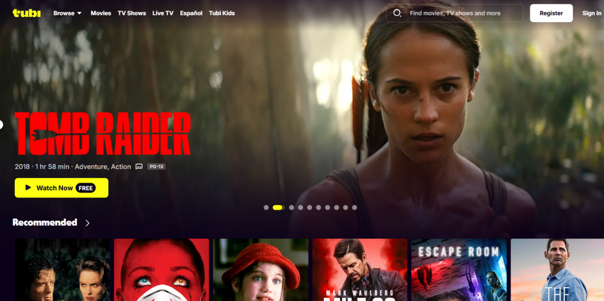 Tubi TV HDToday alternative