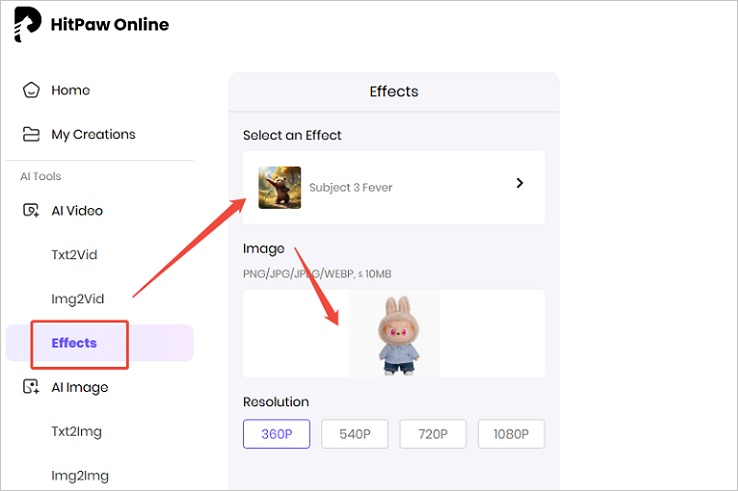upload labubu image online