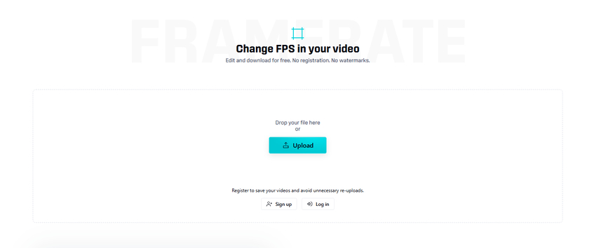 Videobolt Change Video FPS For Free