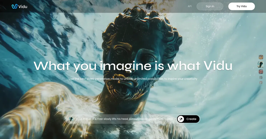 vidu ai cat video generator