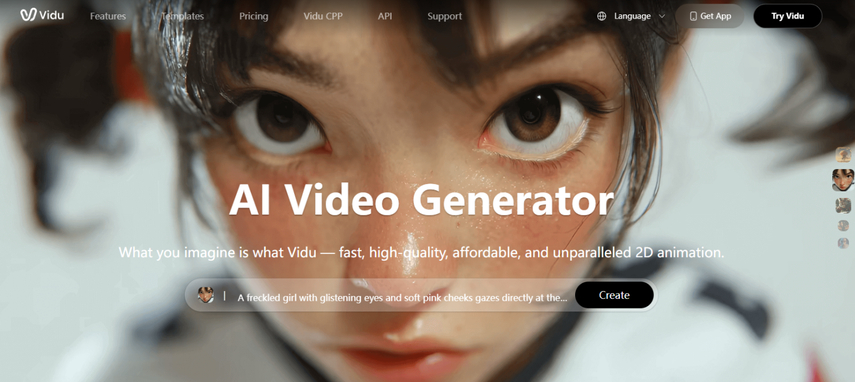 Vidu Lumen5 alternative
