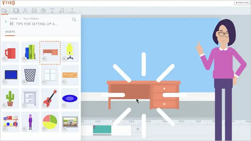 vyond ai cartoon video generator