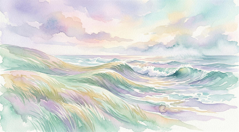 Watercolor painting animation ideas