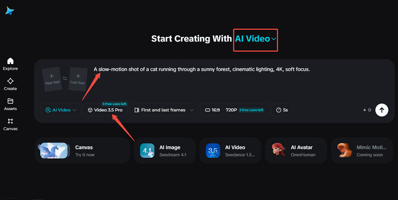 write text prompt for seedance 2.0 video